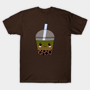 Cute matcha bubble tea T-Shirt